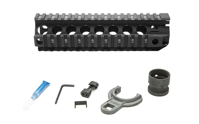 Bravo Company - BCMGUNFIGHTER QUAD RAIL 556 8" Black
